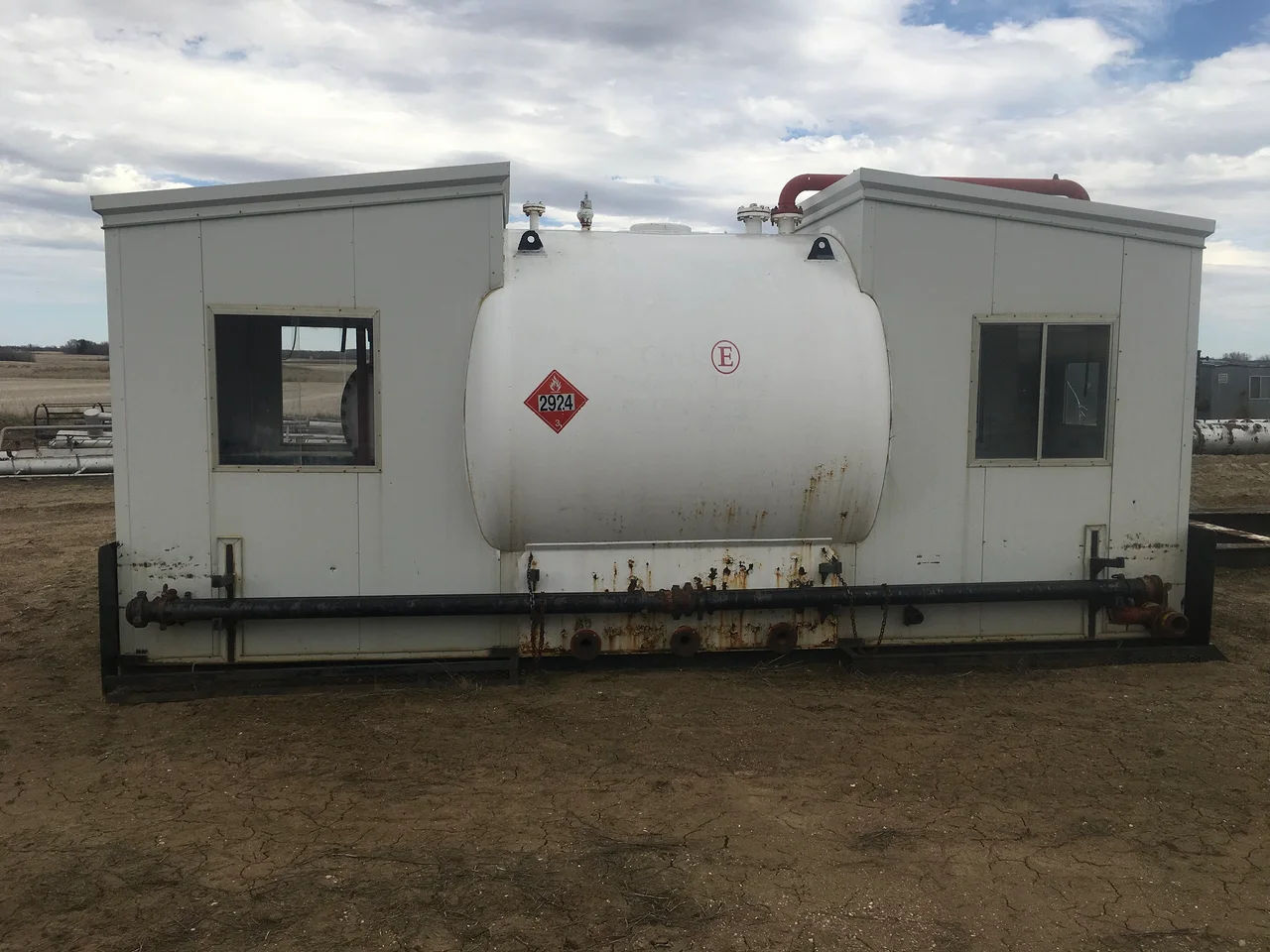 Soudure F.M. Inc. Horizontal Pressure Vessel FMO 5134, 8' Diameter x 7' Length — primary product image