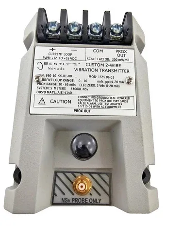 Bently Nevada 990-10-XX-01-00 Vibration Transmitter — product image 7 of 8