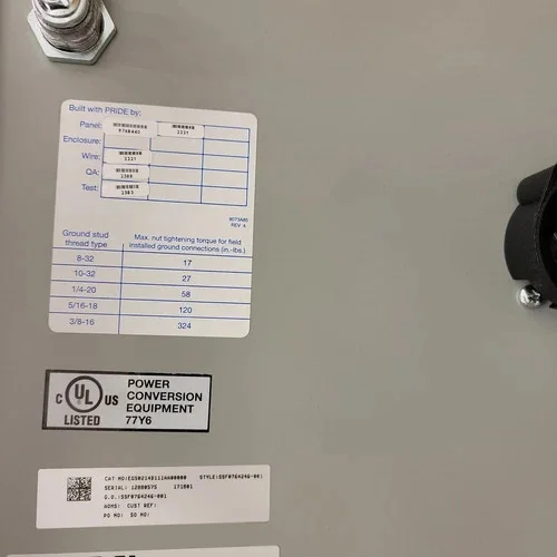 Eaton Enclosed DG1 Drive EGS0214D111AA0000 15HP — product image 10 of 12