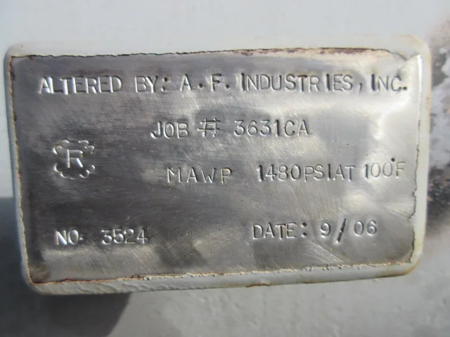 Allen Tank B21303-001 30" x 10' Horizontal 3-Phase Gas Separator — product image 4 of 10