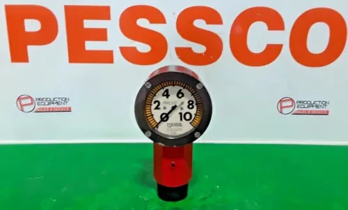 Hydraline 0-10,000 PSI Pressure Gauge with 2" LP Connection — primary product image