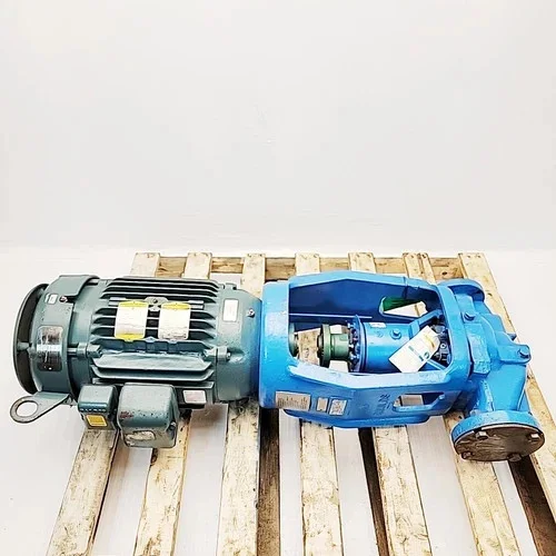 Goulds 3996 2x3-6 Inline Process Pump 316SS with Baldor-Reliance 15 HP Motor — primary product image