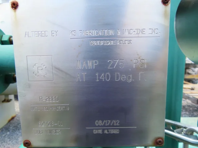 Peco Vertical Gas Filter Separator Skid, Model 89-1-312-6-275-2 — product image 3 of 9
