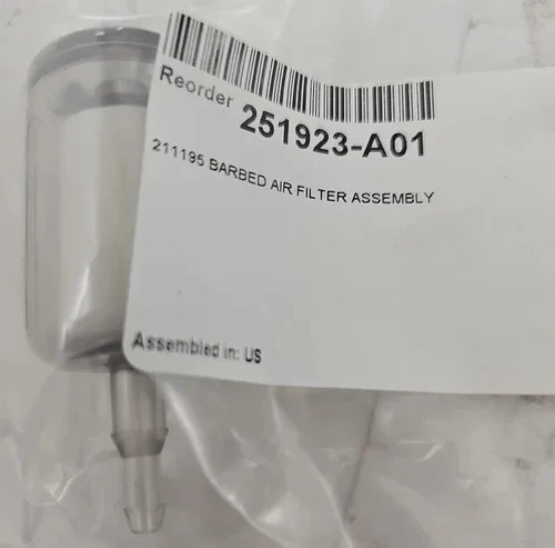 Thermo Scientific 211195 Barbed Air Filter Assembly — product image 2 of 3