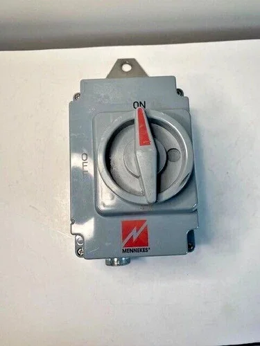 MENNEKES ME30MS1A-M2 HDI Disconnect Switch 30A 600VAC with Auxiliary Contacts NEMA 4X 15HP — primary product image