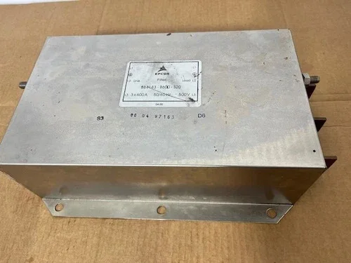 EPCOS TDK B84143-B600-S20 Power Line Filter 500VAC 3x600A — primary product image