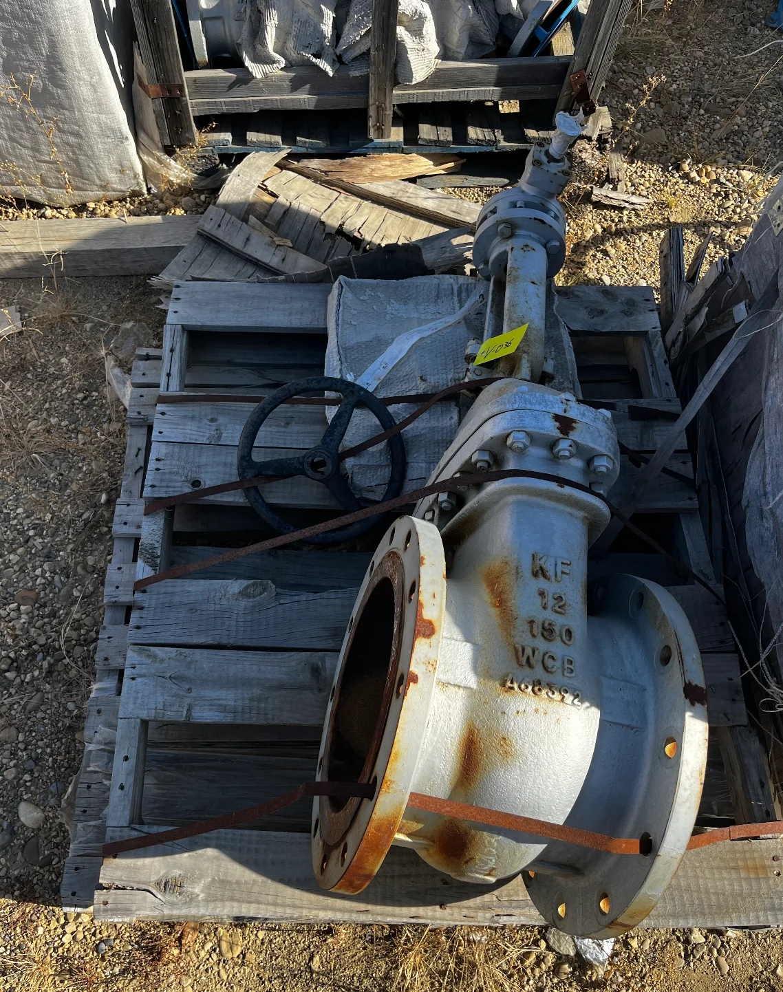 KF 12-Inch Class 150 WCB Gate Valve — primary product image