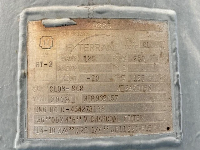 Exterran Glycol Reboiler 60" OD x 28' Length, 2MM BTU/HR — product image 6 of 9