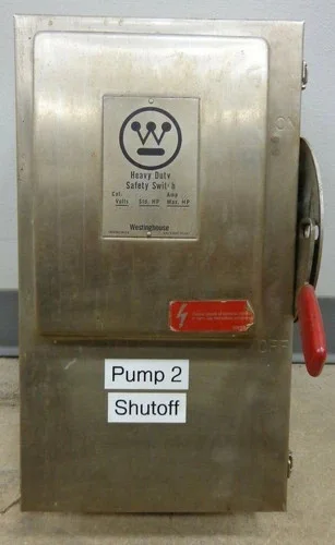 Westinghouse WHF-322 Heavy Duty Safety Switch 60A 3P Fusible 240V NEMA 12 Stainless Steel — primary product image