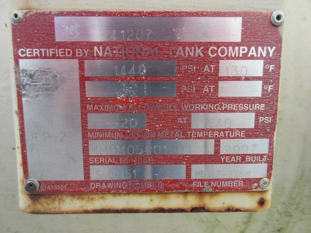 NATCO Horizontal Filter Separator 24" x 6' 1440 PSI — product image 7 of 13