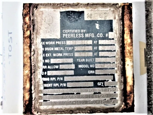 Peerless Gas Scrubber Model 26-224, 24" x 10' — product image 12 of 13