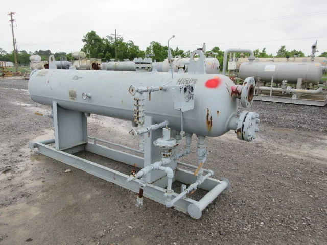 Exterran 24" x 10' Horizontal 1-Phase Separator VT07-470 — product image 8 of 10