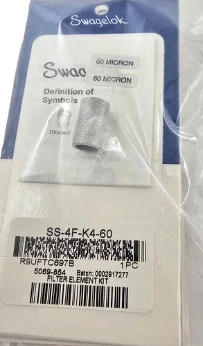 Thermo Scientific 181170 Swagelok 60 Micron Filter Elements Kit — product image 2 of 3
