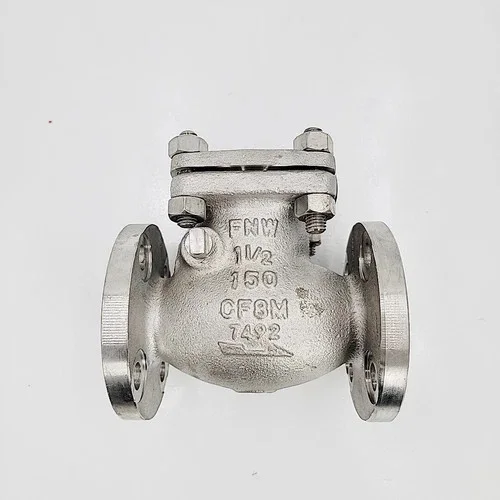 FNW 1 1/2" H27B-150 Swing Check Valve 316SS — primary product image