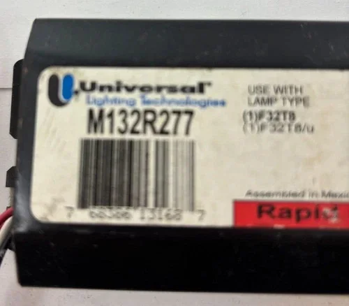 Universal Lighting Technologies M132R277 Rapid Start Ballast — product image 2 of 5