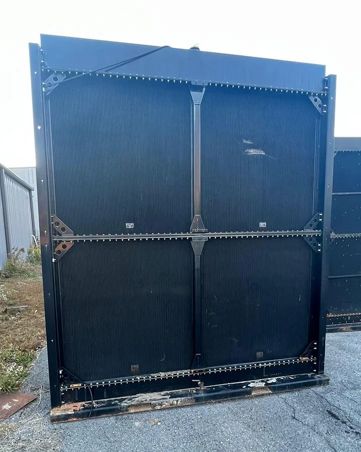 Caterpillar F60 Industrial Radiator Assembly with Fan, P/N 481-8290 — primary product image