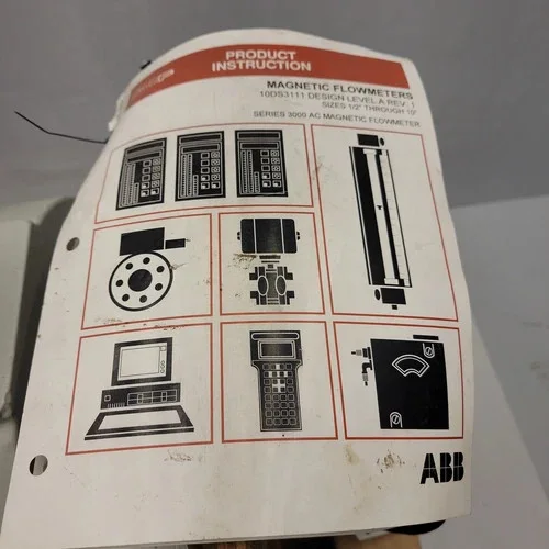 ABB 10DS3111ADE18P1C2DA21321 6-Inch Electromagnetic Flowtube — product image 5 of 9