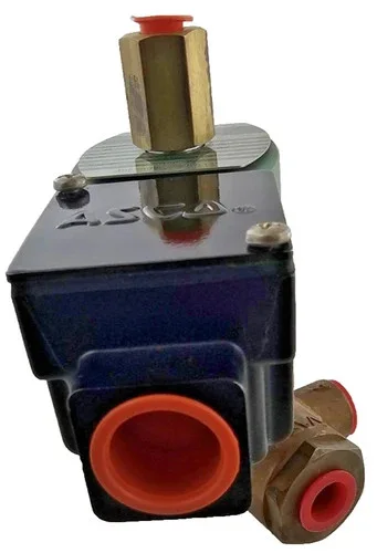 ASCO 8345G1MO 1/4 Inch 4-Way Solenoid Valve with Manual Operation — product image 2 of 6
