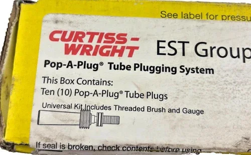Curtiss-Wright EST Group Pop-A-Plug P2 Tube Plugging System Kit P2-480-E (Box of 10) — product image 6 of 7