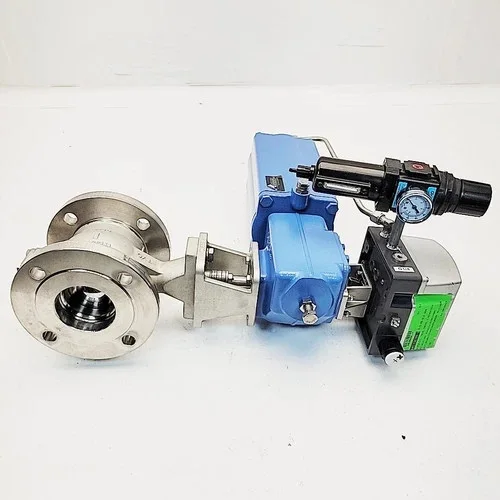 Neles Jamesbury 4-inch Ball Valve L-RECA03CJJSTAY with B1JU8/35L Actuator — primary product image