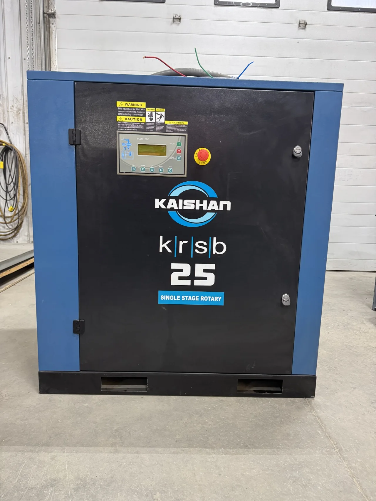 Kaishan KRSB-25 Single Stage Rotary Screw Air Compressor — primary product image