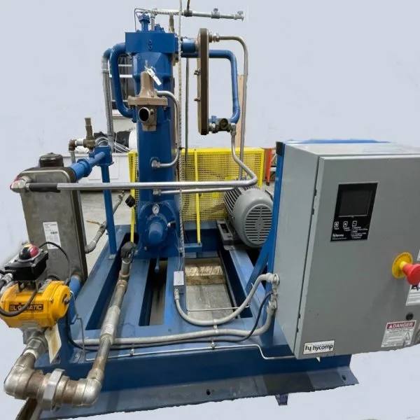 Hycomp 2WN34F1-B401-BLMVA-20/30T Oil-Free Two-Stage Nitrogen Booster Compressor Package — primary product image