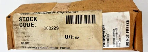 Honeywell Meridian Gold Filled Diffusion Type Reference Electrode 31117481-501 — product image 3 of 7