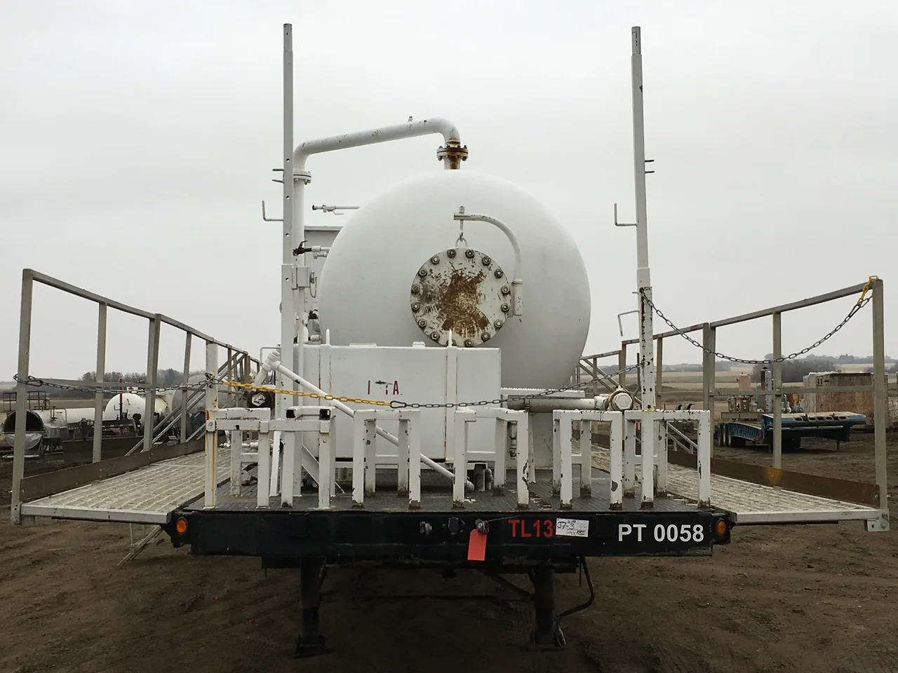 International Vessel Fabrication 6' x 20' Horizontal Separator Production Testing Unit — product image 5 of 13