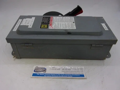 Square D H321AWK Heavy Duty Safety Switch, 30A, 2P, Fusible, 240V, NEMA 3R — product image 7 of 8