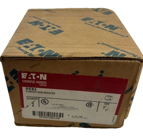 Eaton Crouse-Hinds RE83 Conduit Hub Reducer 3" to 1" — primary product image