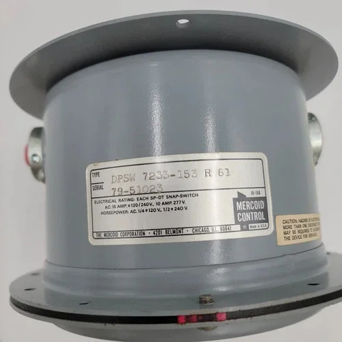 Mercoid DPSW 7233-153-R-61 Differential Pressure Switch — product image 5 of 11