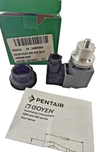 Goyen 3DS-301 Screw Mount Pilot Valve with Silencer Dust Shroud — product image 6 of 7