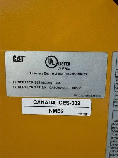 Caterpillar C32 1000 kW Diesel Generator Set — product image 4 of 10