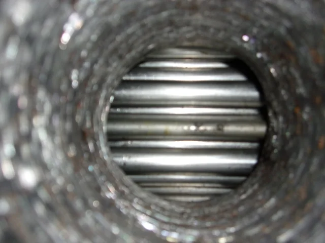 Xylem Shell and Tube Heat Exchanger 8 5/8" x 7'6" NB 288728 — product image 10 of 12