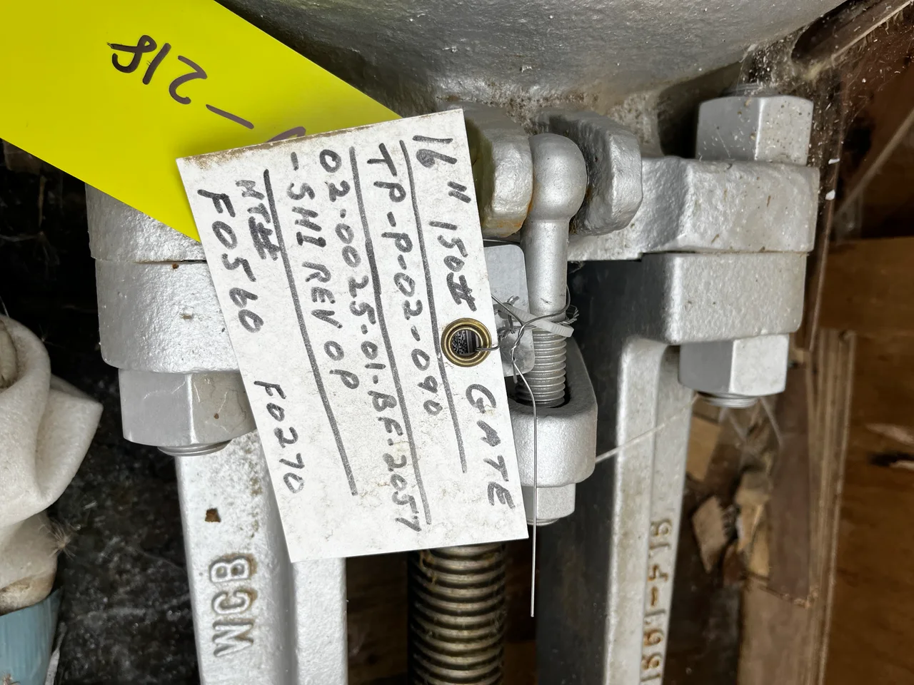 Emerson 16 Inch Class 150 Gear Operated Gate Valve ASTM A216 WCB — product image 3 of 3