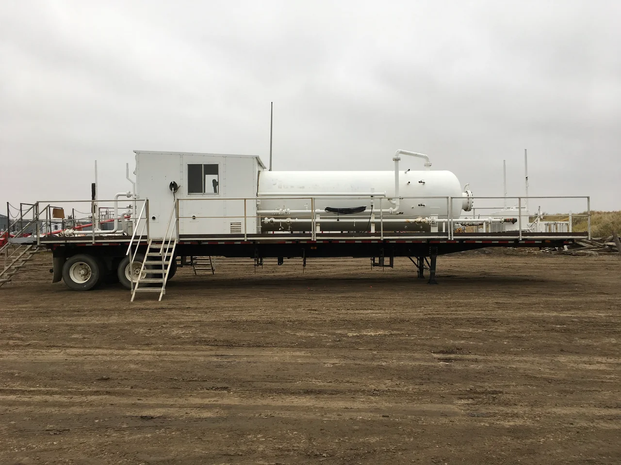 International Vessel Fabrication 6' x 20' Horizontal Separator Production Testing Unit — primary product image
