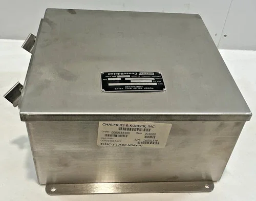 Dresser Consolidated Power Relief Ball Valve Controller 3539C-1-125DC-N04X-HT — product image 8 of 10