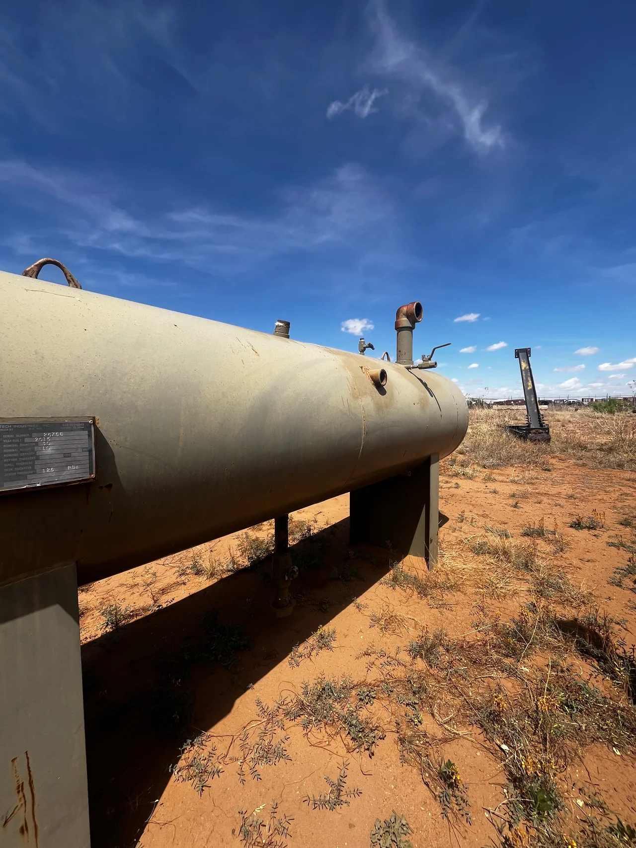 Enertech Industries 450 Gallon Horizontal Pressure Vessel — product image 2 of 4