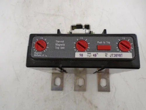Cutler-Hammer JT3090T 90 Amp 3-Pole Thermal Magnetic Trip Unit — primary product image