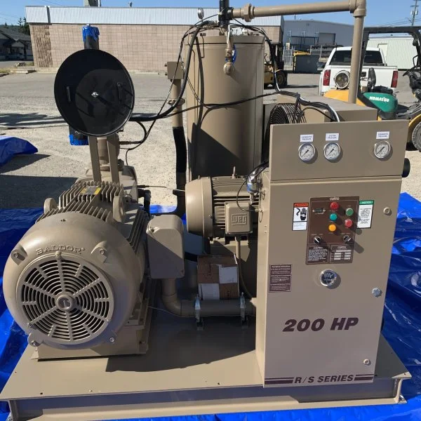 Curtis RS200 200 HP Air-Cooled Rotary Screw Compressor — primary product image