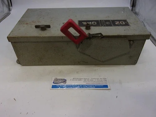 General Electric TH3362M Fusible Safety Switch — product image 7 of 9