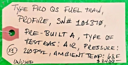 Profire Pro QS Fuel Train Pre-Built A Type — product image 12 of 13