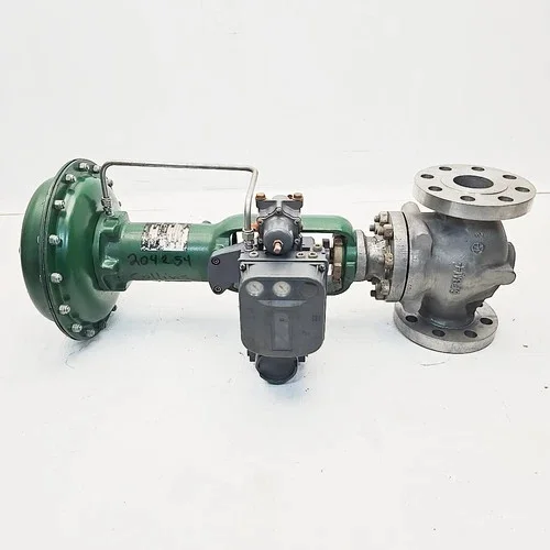 Fisher 2 1/2" ED CL-300 Control Valve CF8M with 667 Size 40 Pneumatic Actuator