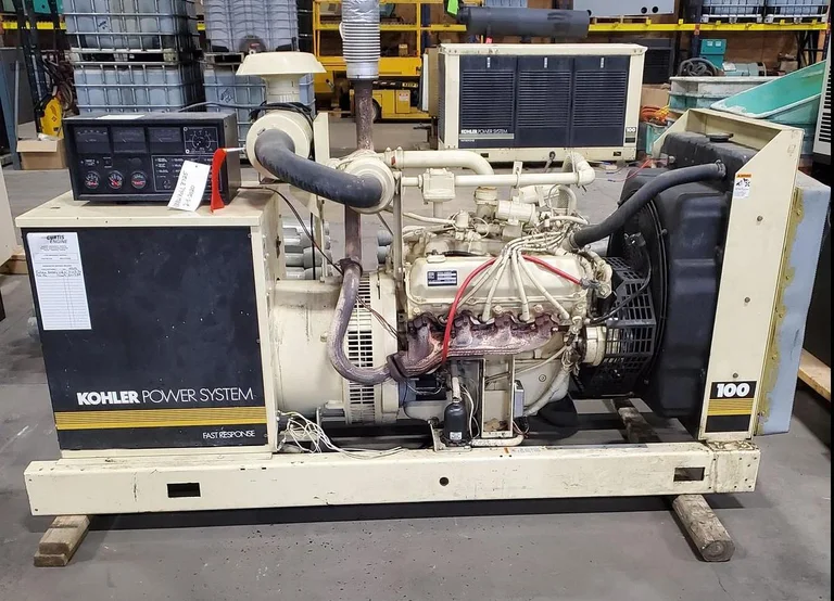 Kohler 100RZ282 100kW Natural Gas Generator Set