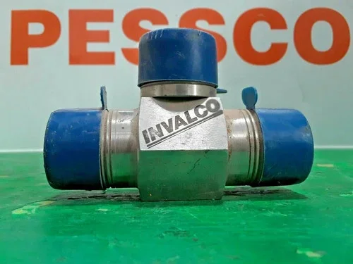 Invalco FMC P519467 1-inch Turbine Flow Meter