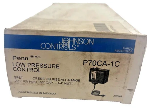 Johnson Controls P70CA-1C Low Pressure Control Switch