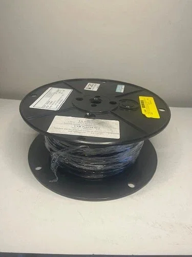 Allied Wire & Cable SF214-7-0 High Temperature Silicone Wire 14 AWG 500 ft Black