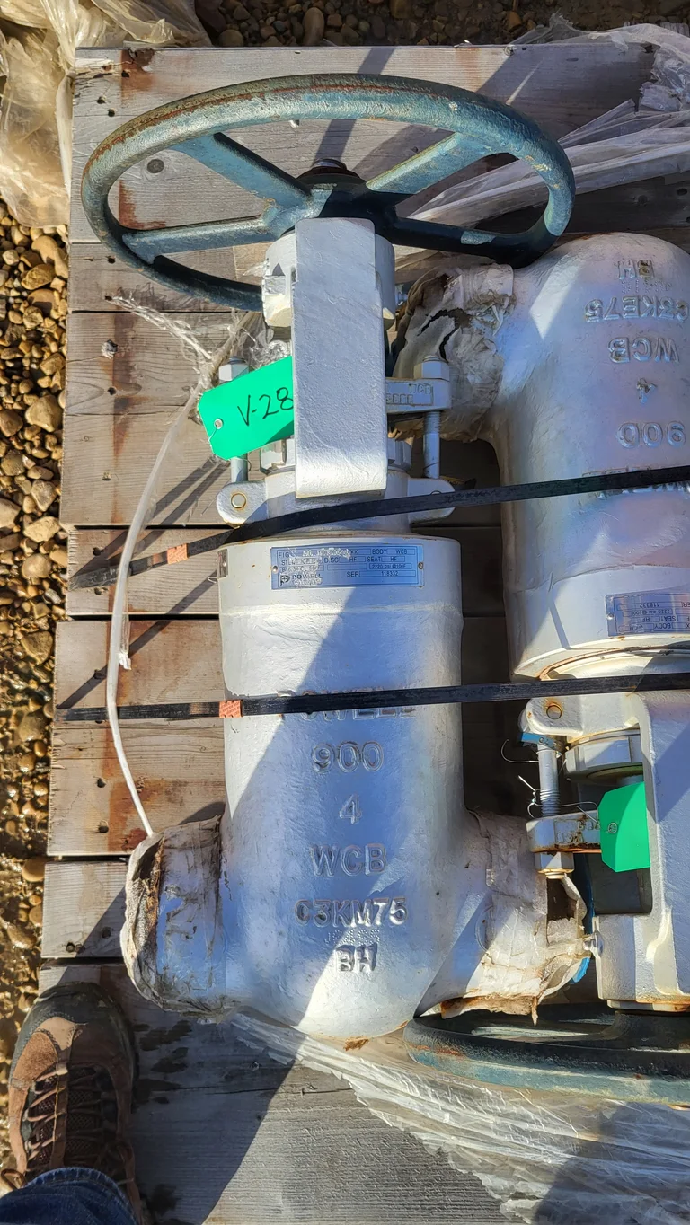 Powell Valves 4-Inch Class 900 Pressure Seal Gate Valve Fig. 1903KC5GXXXHF
