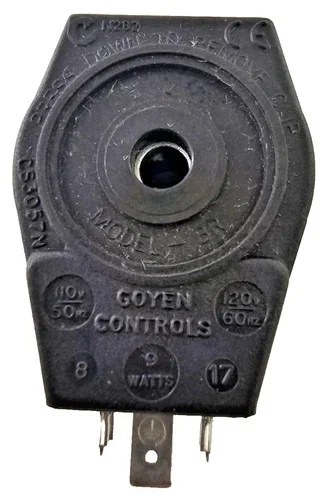 Goyen G601200-3R BR Solenoid Coil Assembly 9W 120/60 110/50 Black