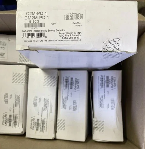 Lot of 8 Edwards CM2M-PD-1 Two-Wire Photoelectric Smoke Detectors